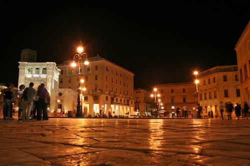 Saint Orontius Square in Lecce